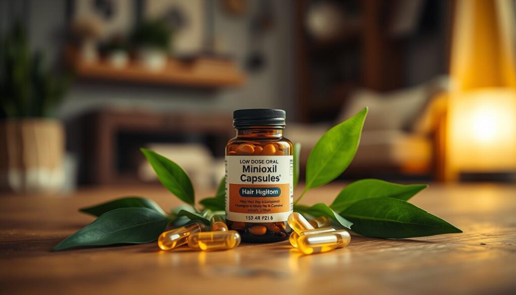 Low-dose oral minoxidil for hair loss